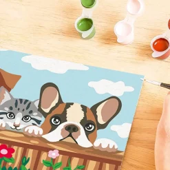 CreArt Kids 31x21cm : Chiens et chat - Ravensburger