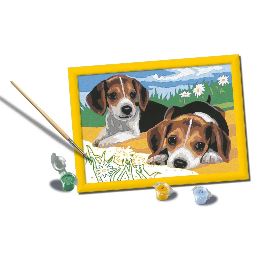 CreArt Kids 18x24cm : Chiots Beagle - Ravensburger