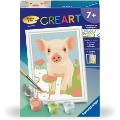 CreArt Kids 8x12cm : Cochon - Ravensburger