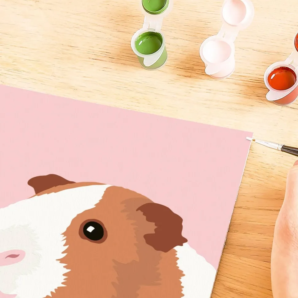 CreArt Kids 8x12cm : Cochon dInde - Ravensburger