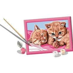 CreArt Kids 13x18cm : Deux chatons roux - Ravensburger