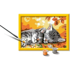 CreArt Kids 13x18cm : Deux chatons couches - Ravensburger