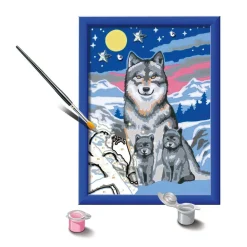 CreArt Kids 13x18cm : Famille de loups - Ravensburger