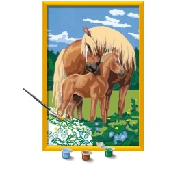 CreArt Kids 31x21cm : Fiers chevaux - Ravensburger