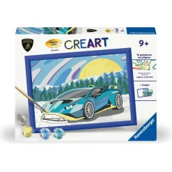 CreArt Kids 18x24cm : Lamborghini bleue - Ravensburger
