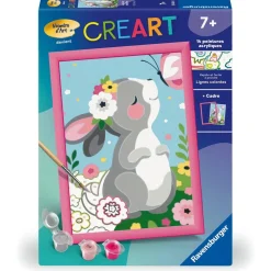 CreArt Kids 18x24cm : Lapin et papillon - Ravensburger