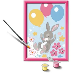 CreArt Kids 13x18cm : Lapin et ballons - Ravensburger