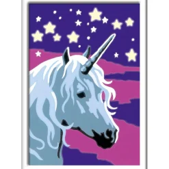 CreArt Kids 8x12cm : Licorne scintillante - Ravensburger