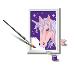 CreArt Kids 8x12cm : Licorne à criniere violette - Ravensburger