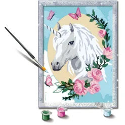 CreArt Kids 18x24cm : Licorne fleurie - Ravensburger