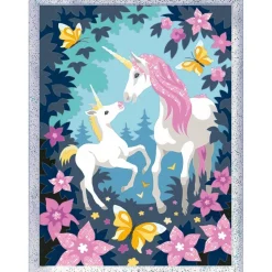CreArt Kids 18x24cm : Licornes magiques - Ravensburger