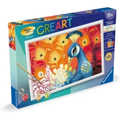 CreArt Kids 31x21cm : Paon - Ravensburger