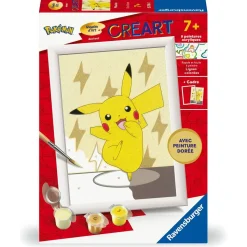 CreArt Kids 13x18cm : Pikachu / Pokemon - Ravensburger