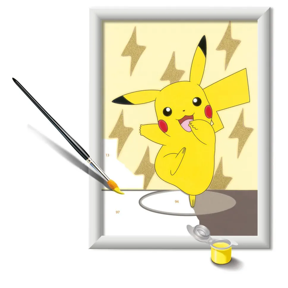 CreArt Kids 13x18cm : Pikachu / Pokemon - Ravensburger