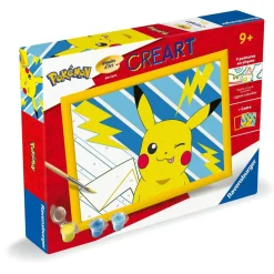 CreArt Kids 18x24cm : Pikachu Eclair / Pokemon - Ravensburger