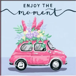 CreArt Peinture au numéro : Carré - Enjoy the moment - Ravensburger