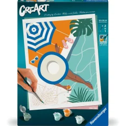CreArt 24x30cm : Pool Time - Ravensburger