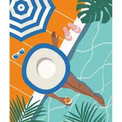 CreArt 24x30cm : Pool Time - Ravensburger