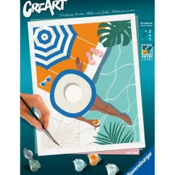 CreArt 24x30cm : Pool Time - Ravensburger
