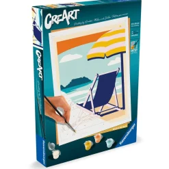 CreArt 24x30cm : Relax at the Beach - Ravensburger