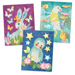 Créer avec du papier : Avec du buvard - Djeco