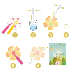 Créer avec du papier : Avec du buvard - Djeco