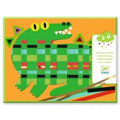 Créer avec du papier : Devant-derrière- devant - Djeco