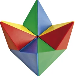 Cube magnétique de 24 pces avec 21 cartes de modèles - Eduplay