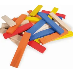 Cubes de construction : Batibloc couleur 100 pièces - Vilac