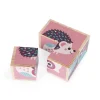 Cubes en bois : Mes Premiers Cubes : Bébés Animaux - Janod