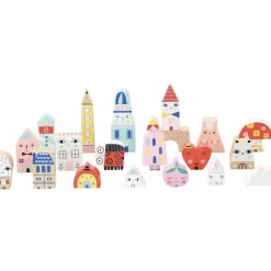 Cubes en bois : Tiny city Suzy Ultman - Vilac