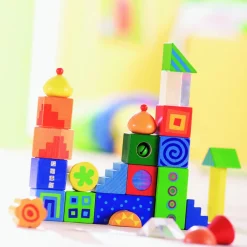 Cubes fantaisie à empiler - Haba