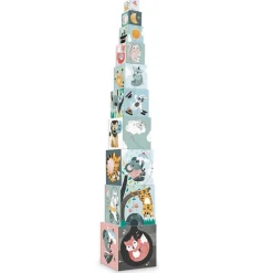Cubes gigognes Les animaux, Michelle Carlslund - Vilac