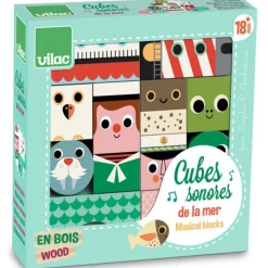 Cubes sonores de la Mer - Vilac
