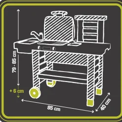 Cuisine d'exterieur évolutive : Garden Kitchen - Smoby