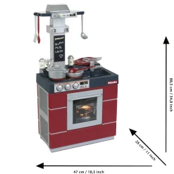 Cuisinière Cuisine Miele : Modèle Compact : Rouge - Klein