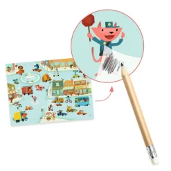 Décalcomanies : Asphalte - LES PETITS CADEAUX DES GRANDS - Djeco