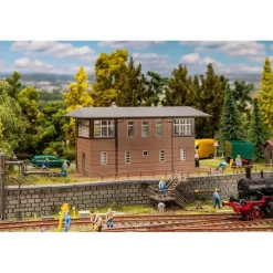 Décor ferroviaire - Poste d’aiguillage - Faller