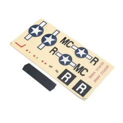 Decalques: UMX P-51 BL - E-flite