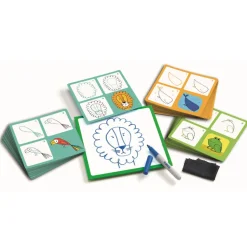 Dessins pas à pas : Animal et compagnie - Djeco