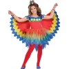 Déguisement Fée-Perroquet coloré - fille - RueDeLaFete