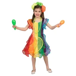 Déguisement Arc en Ciel : Fille - RueDeLaFete