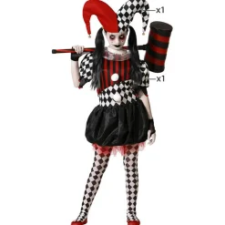 Déguisement Arlequin - Fille - RueDeLaFete