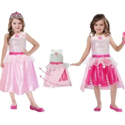 Déguisement Barbie Rock & Royals Premium : 5/7 ans - RueDeLaFete