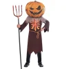 Déguisement Citrouille Effrayante Grosse tête - Enfant - RueDeLaFete