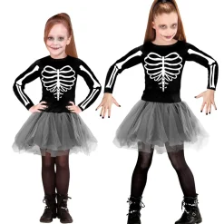 Déguisement Danseuse Squelette - Fille - RueDeLaFete