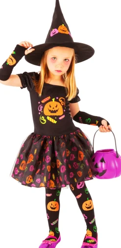 Déguisement De Sorcière - Citrouille - Enfant - RueDeLaFete