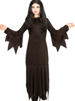Déguisement de Sorcière Gothique - Mortisia - Enfant - RueDeLaFete