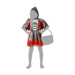 Déguisement du petit chaperon rouge sanglante - Fille - RueDeLaFete