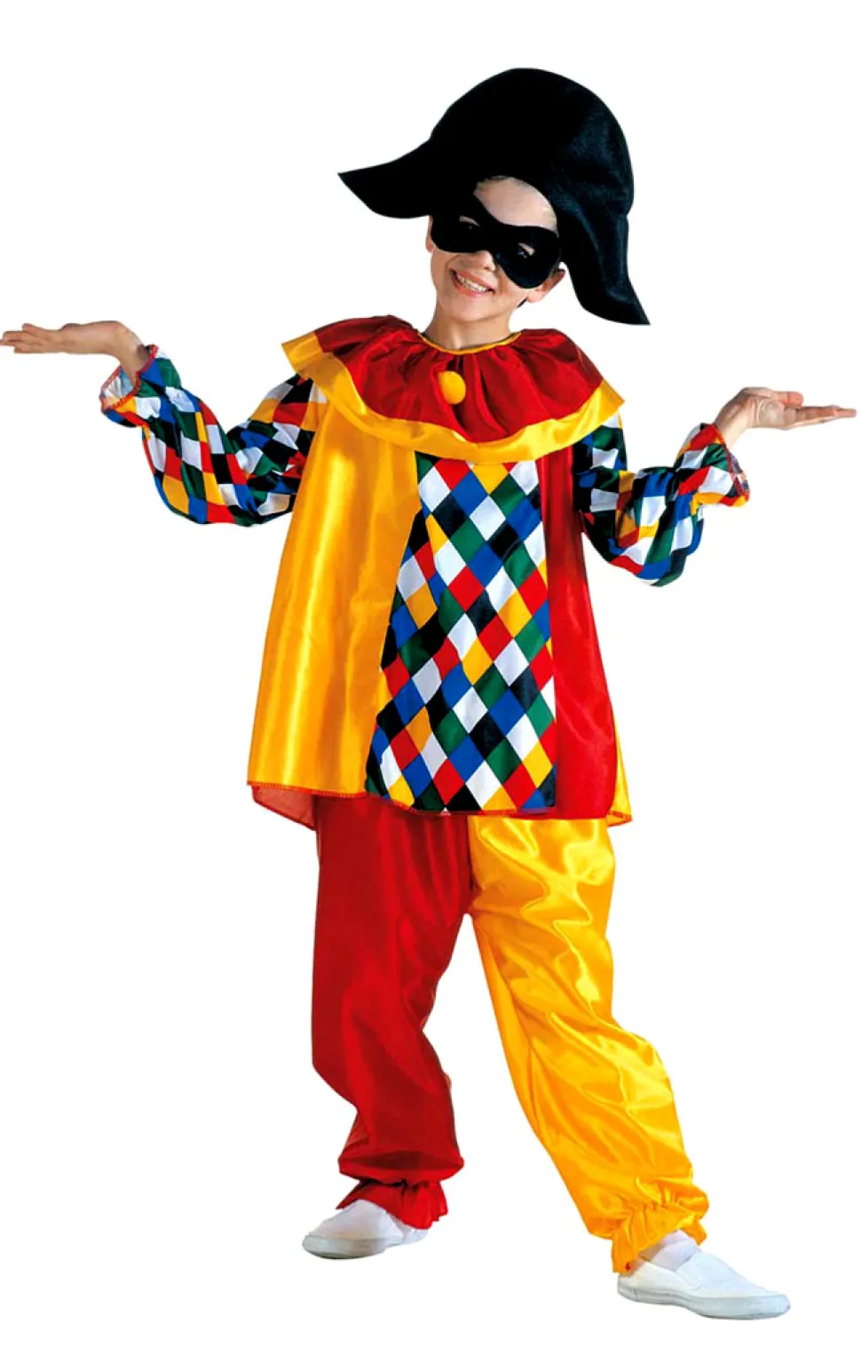 Déguisement Enfant Arlequin, Deguisement Carnaval - RueDeLaFete